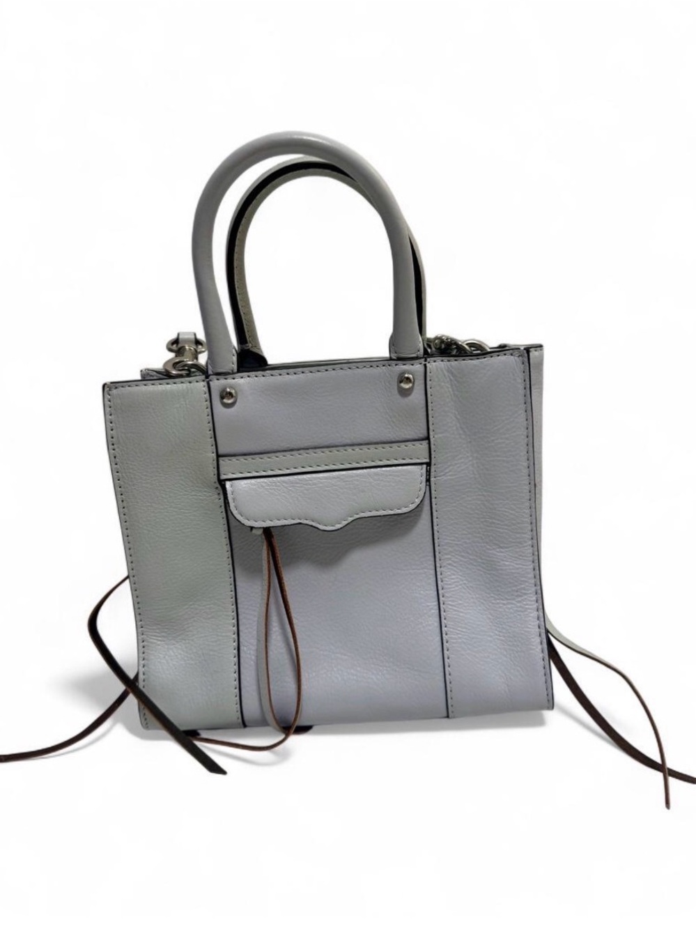 Light blue mini Rebecca Minkoff crossbody
